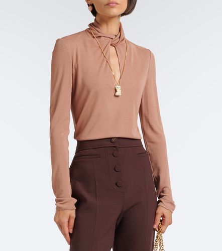 Valentino Top aus Crêpe-Jersey - Valentino - Modalova