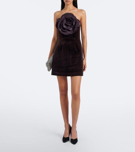 Verziertes Bustierkleid Lois aus Samt - Rebecca Vallance - Modalova