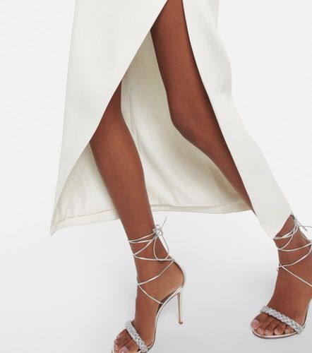 David Koma Midikleid mit Federn - David Koma - Modalova