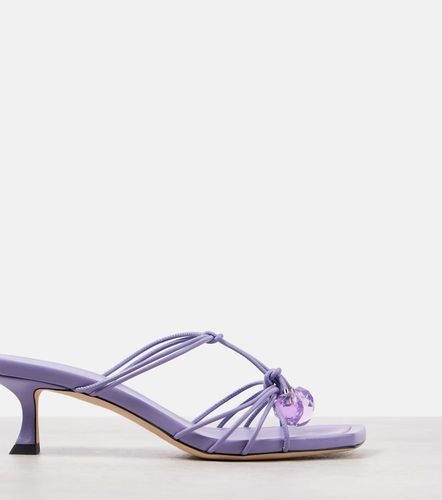Jemma 50 embellished leather mules - Jimmy Choo - Modalova