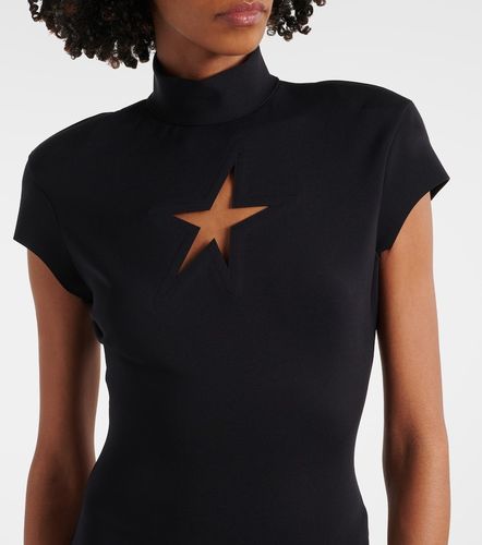 Mugler Black Star cutout minidress - Mugler - Modalova