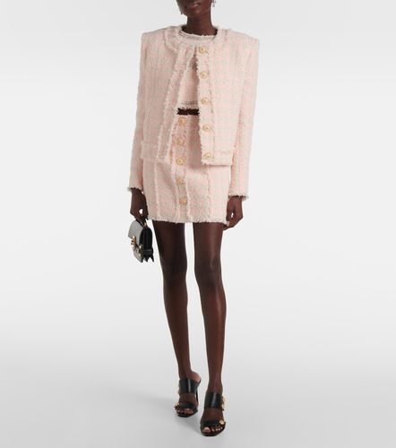 Balmain Jacke aus Tweed - Balmain - Modalova