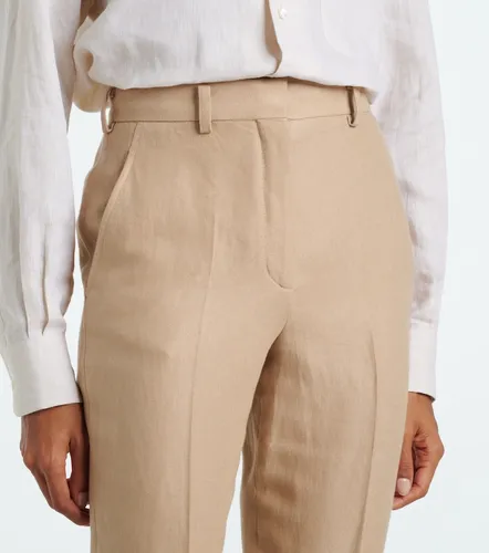 Pantaloni regular Neo Derk in crêpe di lino - Loro Piana - Modalova