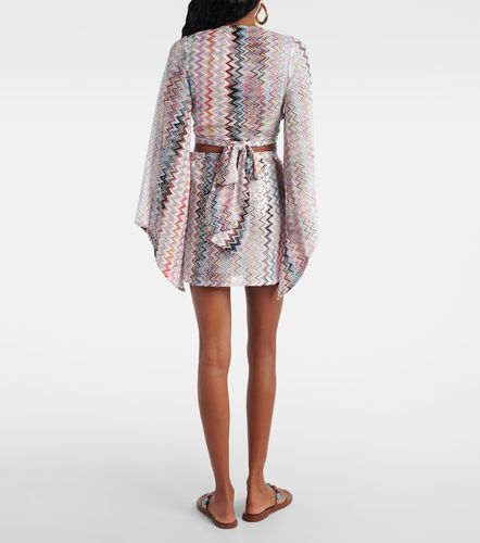 Missoni Zigzag cropped blouse - Missoni - Modalova