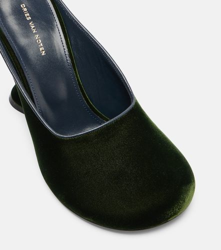 Dries Van Noten 95 velvet wedges - Dries Van Noten - Modalova