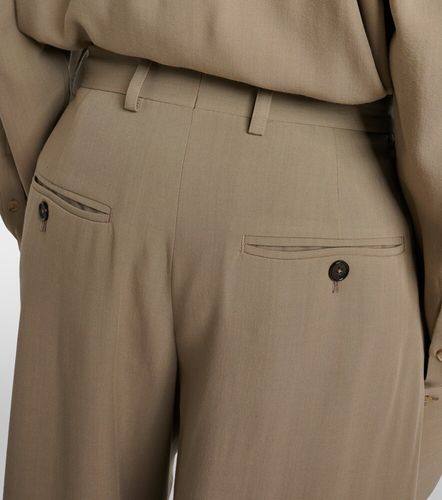 Toteme Mid-rise wide-leg pants - Toteme - Modalova