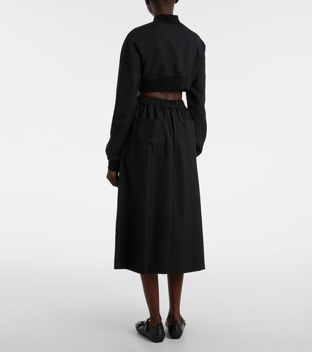 Noir Kei Ninomiya Wool midi skirt - Noir Kei Ninomiya - Modalova