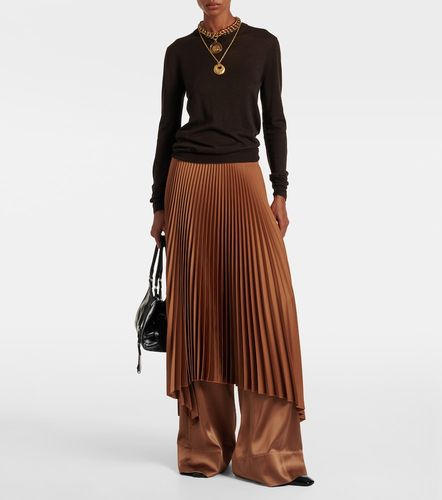 Pantalones anchos Dijon de satén de seda - Joseph - Modalova