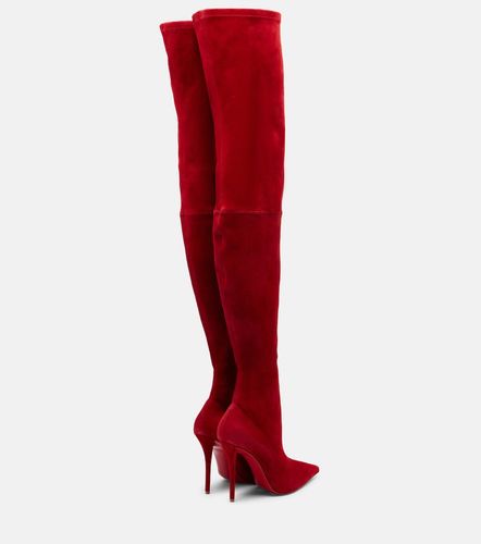 Miss Z 100 suede over-the-knee boots - Christian Louboutin - Modalova
