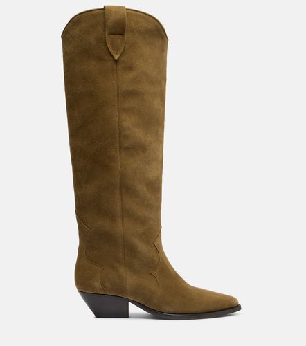 Denvee 40 suede knee-high boots - Isabel Marant - Modalova