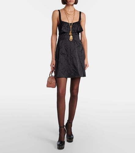 Chloe Ruffled satin minidress - Chloe - Modalova