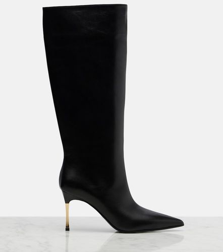 Bombshell leather knee-high boots - Gucci - Modalova