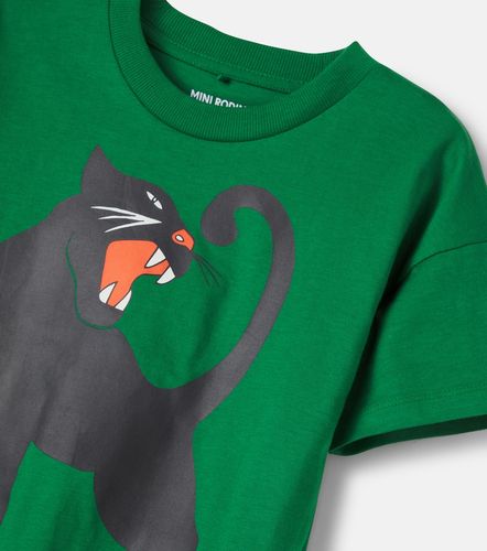 Camiseta Panther de jersey de algodón - Mini Rodini - Modalova