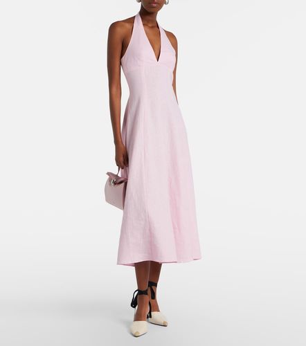 Midikleid Marais aus Leinen - Faithfull - Modalova