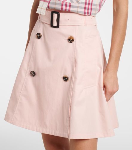 Minifalda Josselyn de algodón con cinturón - Burberry - Modalova
