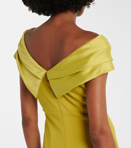 Abito lungo Adele con satin - Solace London - Modalova