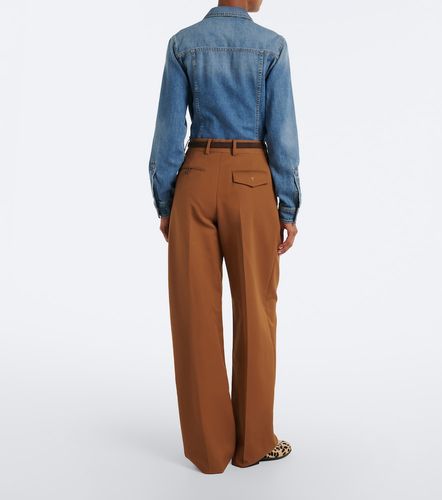 Pantaloni a gamba larga in cotone - Tod's - Modalova