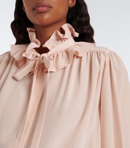 Chloé Schluppenbluse aus Seidenchiffon - Chloe - Modalova