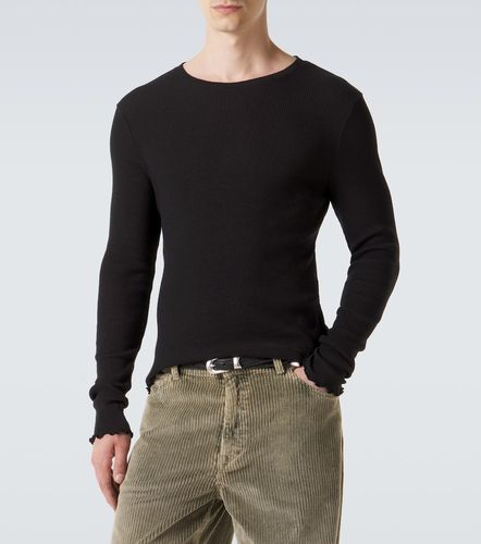 Top lungo in misto cotone a coste - Our Legacy - Modalova