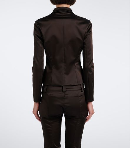 Gucci Chaqueta de satén - Gucci - Modalova