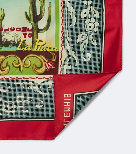 Alemais Ace printed silk scarf - Alemais - Modalova