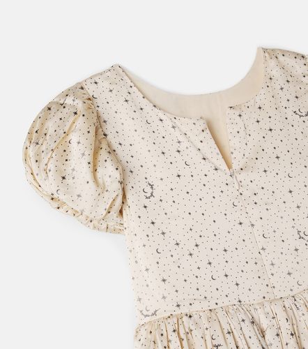 Konges Sløjd Vestido Celeste de satén estampado - Konges Slojd - Modalova