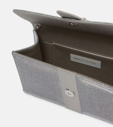 Clutch Capri Glitter con cristalli - Manolo Blahnik - Modalova