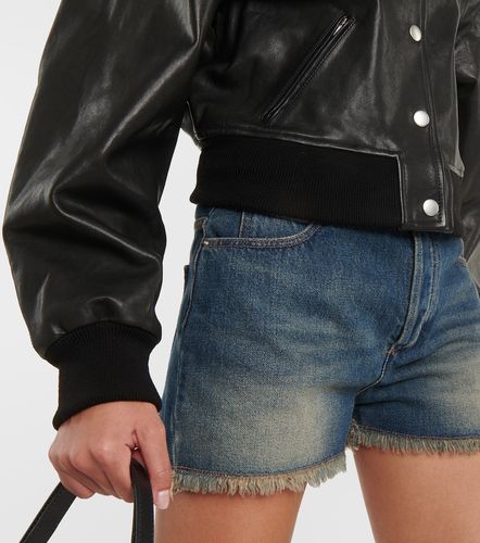 Giacca bomber Adriel in pelle - Isabel Marant - Modalova