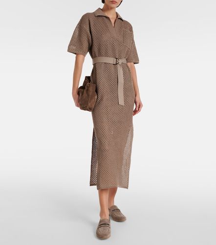 Vestido polo de algodón - Brunello Cucinelli - Modalova