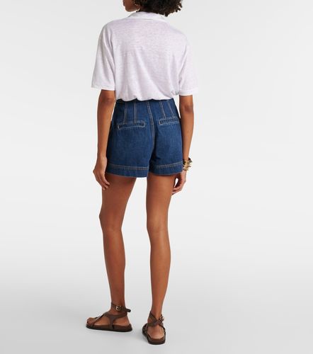 Shorts di jeans Jaffe a vita alta - Veronica Beard - Modalova