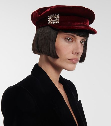 Cappello Baker Boy in velluto - Roger Vivier - Modalova