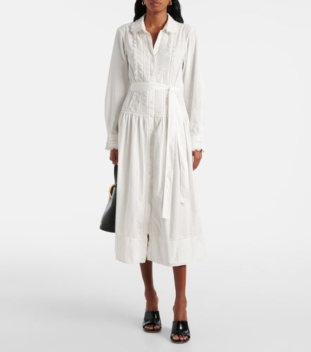 Midi-Blusenkleid aus Baumwolle - Ulla Johnson - Modalova