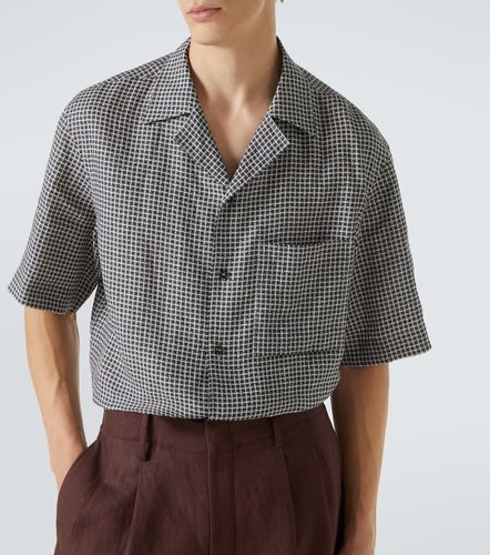 Loro Piana Camicia in lino a quadri - Loro Piana - Modalova