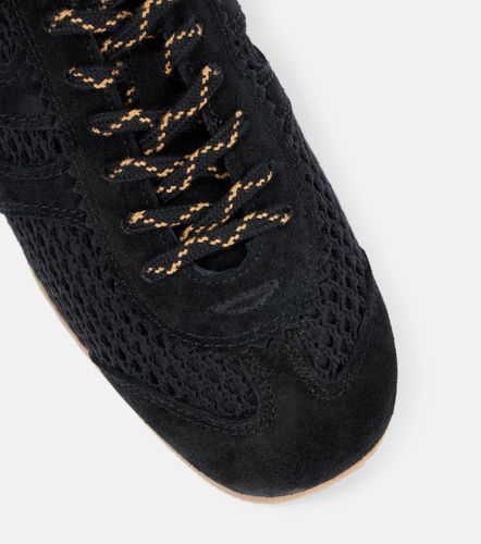 Sneakers in mesh con suede - Dries Van Noten - Modalova