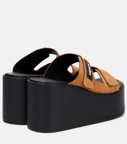 Coperni Mules in suede con logo - Coperni - Modalova