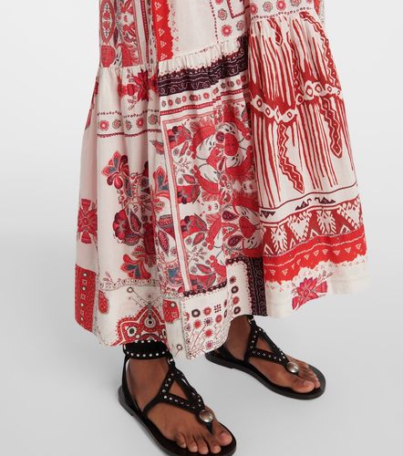 Vestido midi Sabbage de algodón estampado - Marant Etoile - Modalova