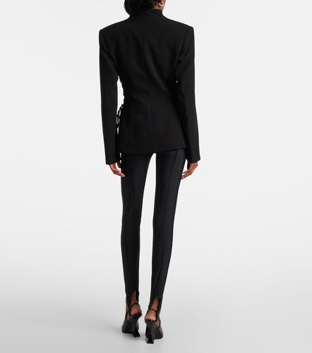 Mugler Blazer de botonadura simple - Mugler - Modalova