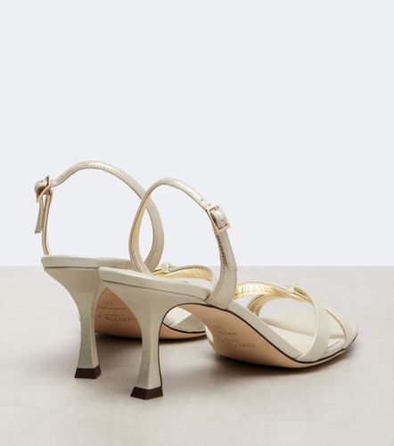 Elsy 70 metallic leather sandals - Jimmy Choo - Modalova
