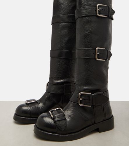 Dolce&Gabbana Botas biker de piel - Dolce&Gabbana - Modalova
