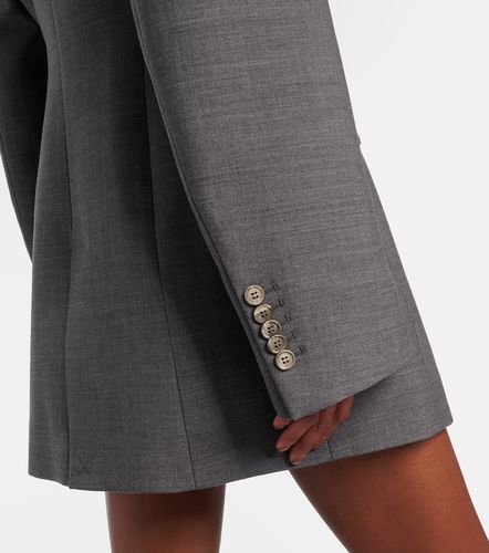 Blazer de lana virgen con peplum - Wardrobe.NYC - Modalova