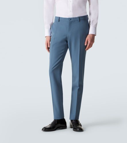 Virgin wool straight pants - Dolce&Gabbana - Modalova