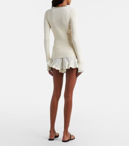 Montce Shorts in cotone con volant - Montce - Modalova