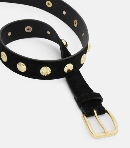 Eden studded suede belt - Nour Hammour - Modalova