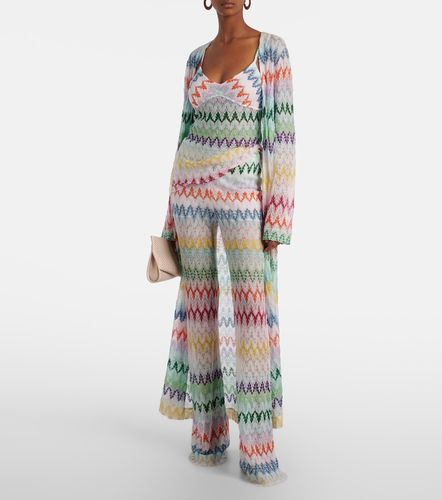 Missoni Pantaloni flared con lamé - Missoni - Modalova