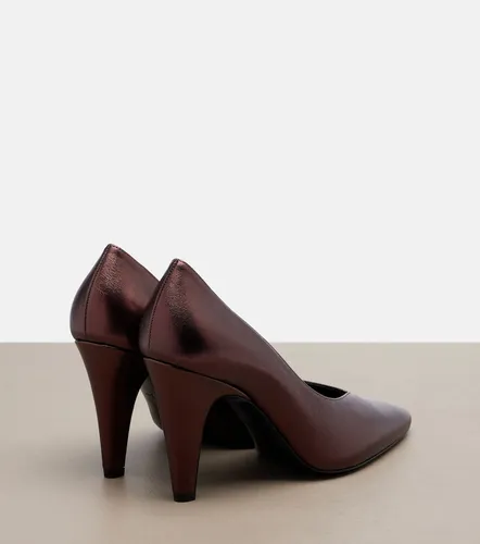 Alaïa Pumps aus Metallic-Leder - Alaia - Modalova