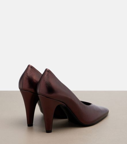 Alaïa Pumps in pelle metallizzata - Alaia - Modalova