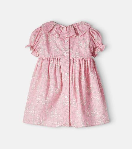 Bebé - vestido de algodón floral fruncido - Patachou - Modalova