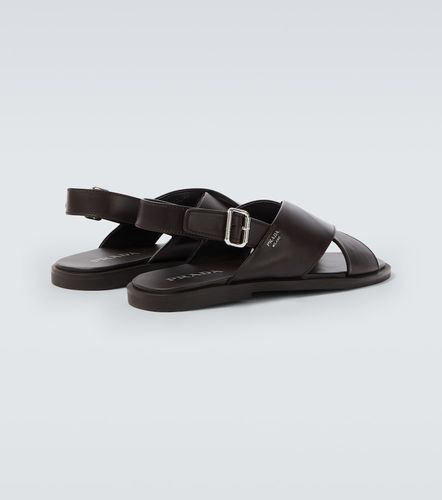 Prada Leather sandals - Prada - Modalova
