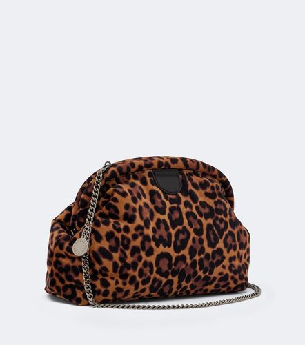 Clutch Falabella Small aus Samt - Stella McCartney - Modalova