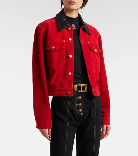 Versace Cotton corduroy jacket - Versace - Modalova